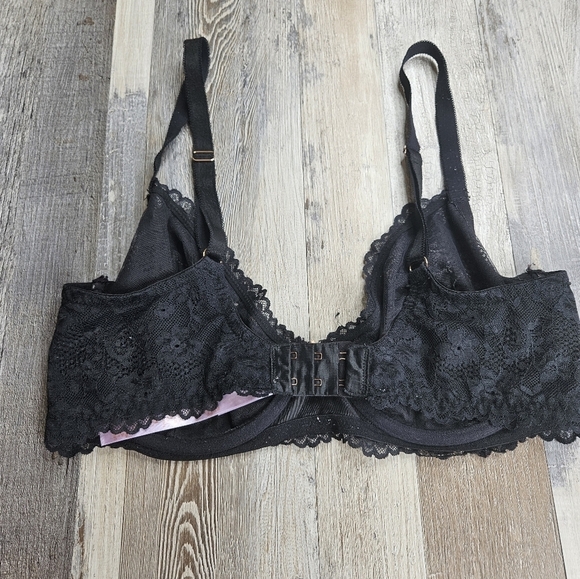 Savage X Fenty Black Lace Bra 36DD - Picture 4 of 7